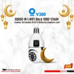 V380 SQ002 3MP Bulb Camera Wi-Fi IP Camera