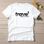 Men's Basic Printed T-Shirt in Pure Cotton, Sizes M to XXL