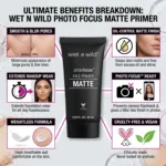 Wet n Wild Photofocus Face Primer Matte Partners in Prime - 25ml (Germany)