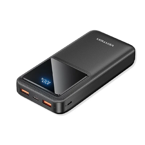 Vention 22.5W 20000mAh Power Bank – BLACK