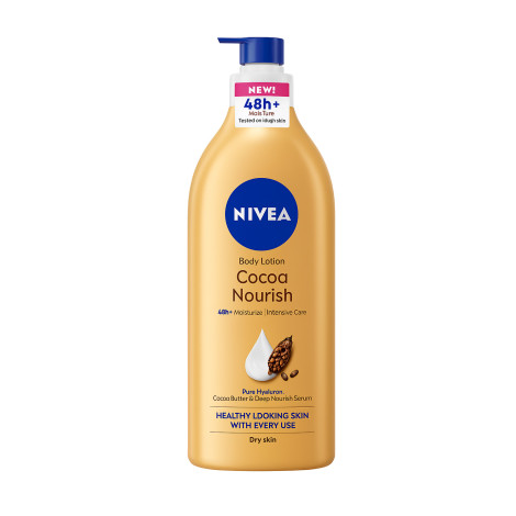 Nivea Cocoa Nourish 48h+ Moisture Body Lotion 400ml (Germany)