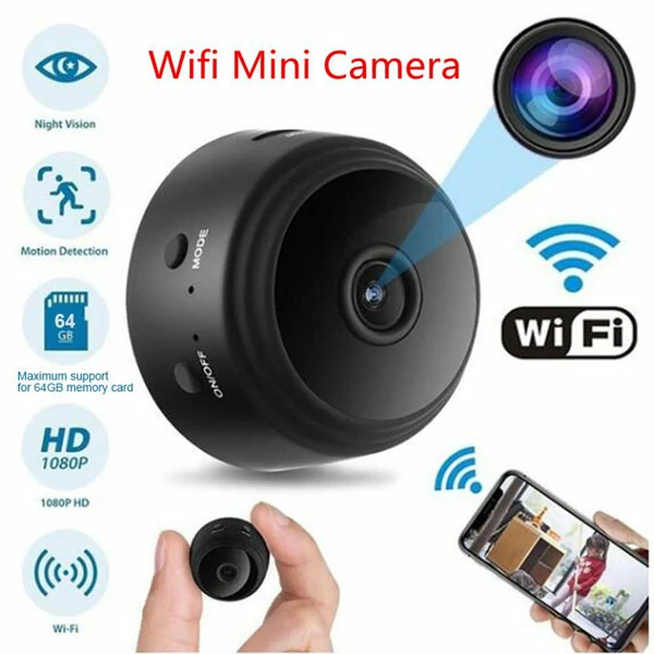 A9 Mini WiFi Camera 1080P Full HD Night Vision Wireless IP Camera