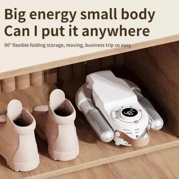 Electric Shoes Dryer 220V Portable Fold-able