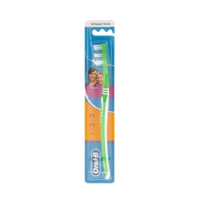 Oral-B 1 2 3 Classic 40 Medium - Green (India)