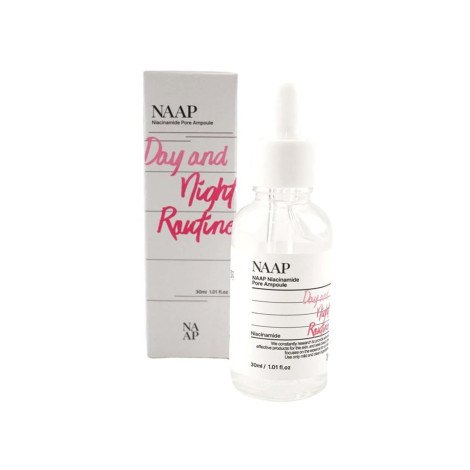 Naap Day & Night Routine Niacinamide Pore Ampoule 30ml (Korea)