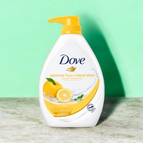 Dove Go Fresh  Japanese Yuzu x Glacier Water Bodywash 1L (China)