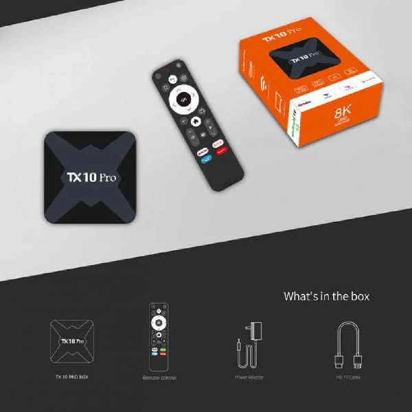 TX10 Pro 8K Android TV Box 8GB/128GB