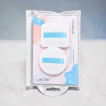Lmltop Round + Square Cushion Puff Set (2pcs)