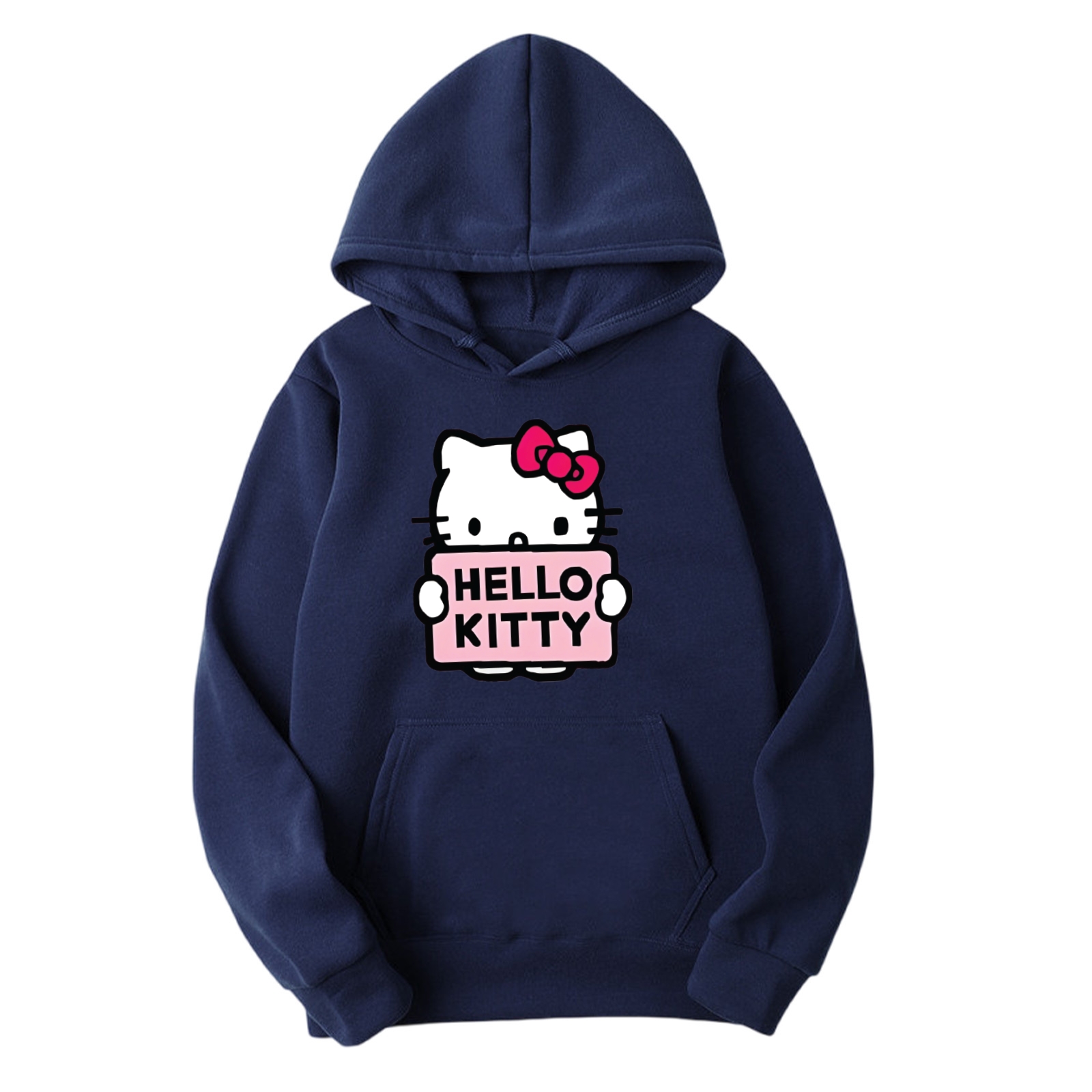 Women's Fleece Winter Hoodie, DTF Print, Sizes L and XL, 4 Colours
