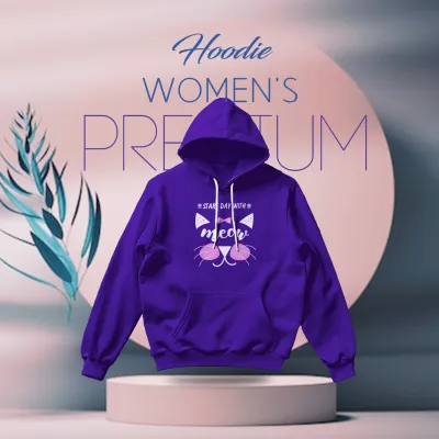 Premium Comfortable Stylish  Ladies winter hoodie