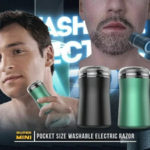 Pocket Size Rechargeable Waterproof Razor