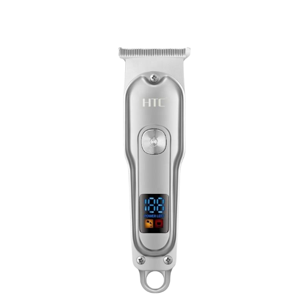Original HTC AT-179 Rechargeable Hair Clipper & Beard Trimmer for Men | Cordless Grooming Kit with Stainless-Steel Blades & Adjustable Settings