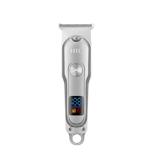 Original HTC AT-179 Rechargeable Hair Clipper & Beard Trimmer for Men | Cordless Grooming Kit with Stainless-Steel Blades & Adjustable Settings