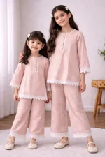 Kids' Pure Cotton Two Piece Set, 6 to 13 Years, 4 Colours