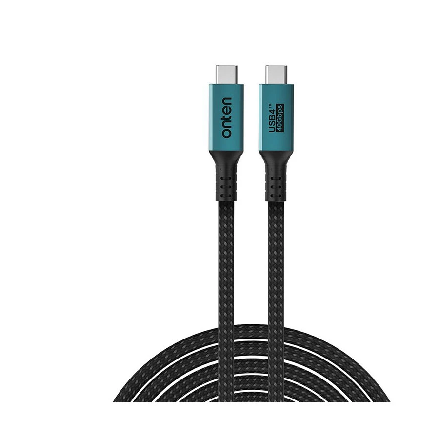 Onten OTN-CC203 Thunderbolt 4 USB-C Cable 1.5 Meter Black