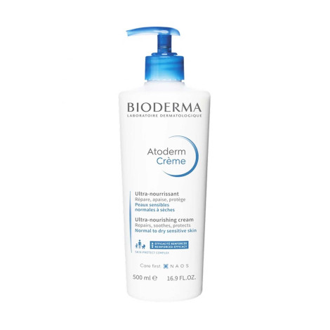 Bioderma Atoderm Crème Ultra-Nourishing Cream 500ml (France)