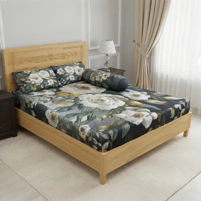 China Premium 3D Design Bed Sheet
