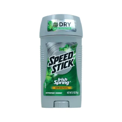 Irish Spring Speed Stick Original 24 HR Protection Deodorant 76g (USA)