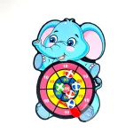 Sticky ball dart board toy