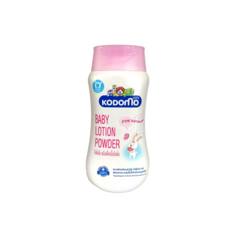 Kodomo Pink Hanabaki Baby Lotion Powder 0+ Baby 180g (Thailand)