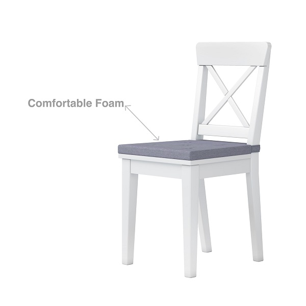 Regal DINING CHAIR- SNOWDROP (with Soft Cusion)