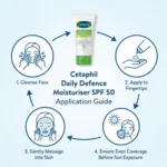 Cetaphil Daily Defence Moisturiser with SPF 50 Plus 50g (France)