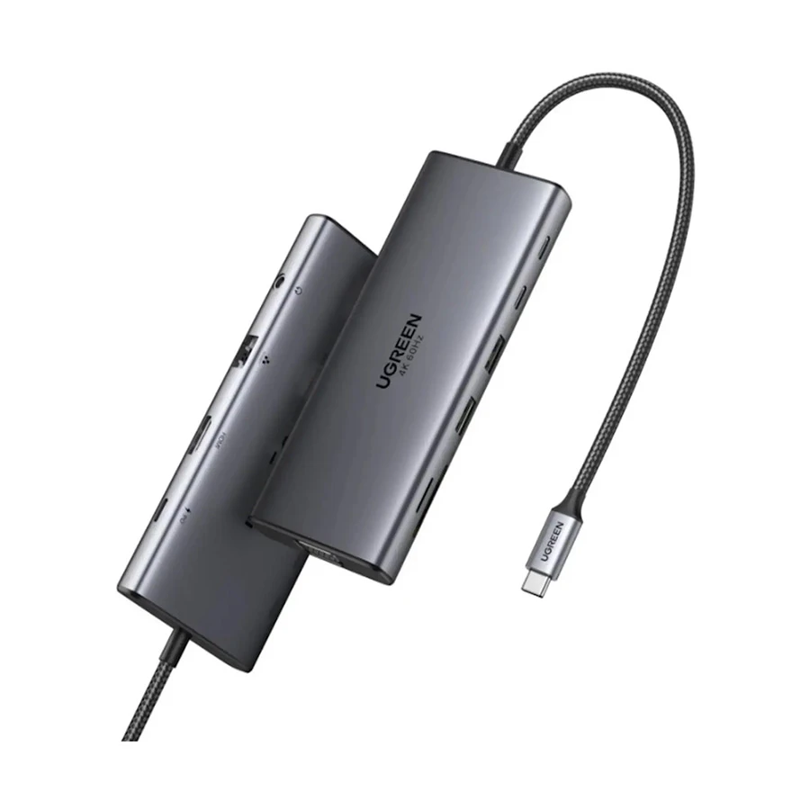 UGREEN CM639 (45520) USB-C Hub with HDMI, VGA, LAN, PD & Card Reader