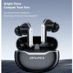 Awei T50 True Wireless Earbuds – Bluetooth 5.3 TWS with 13mm Drivers, 4-Mic ENC Noise Cancellation, IPX6 Waterproof & 25H Battery