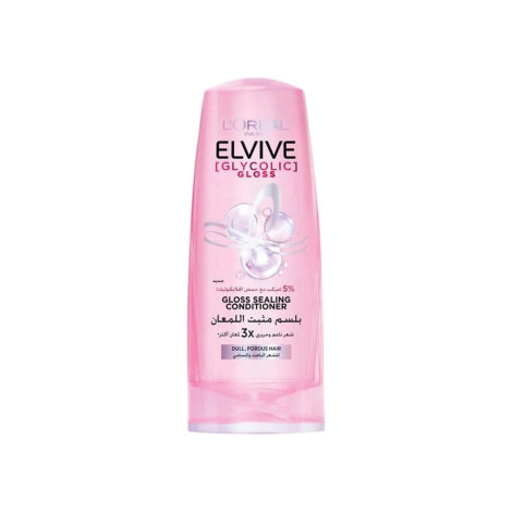 Loreal Paris Elvive Glycolic Gloss Sealing Conditioner 360ml (Egypt)
