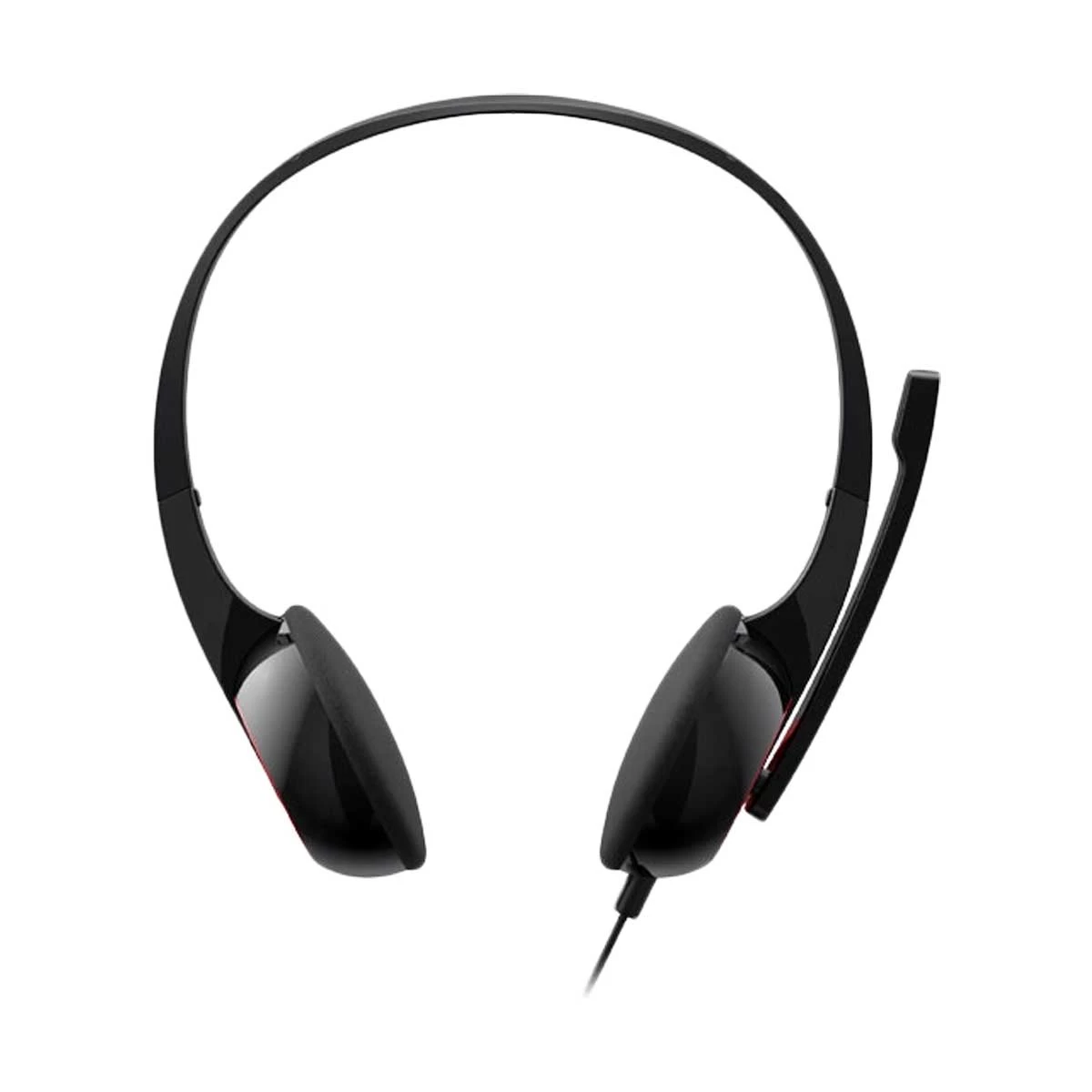 Havit H202d 3.5mm Double Plug Wired Black Headphone for Computer