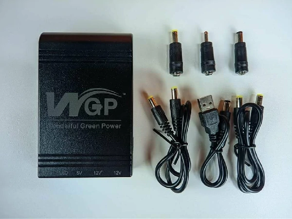 WGP mini UPS 5/9/12V (8,800mAh)- 1 Year Warranty – Black Color