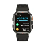 WiWU SW05 Tarnish Black Bluetooth Calling Smart Watch