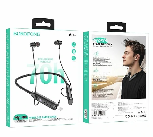 Borofone BE66 Powerful Wireless Earphones