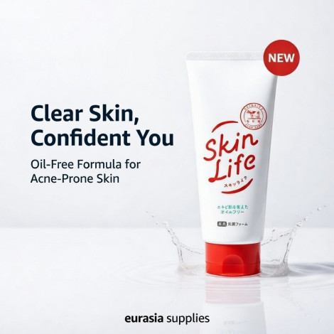 Cow Skin Life Medicated Acne Care Facial Wash 130g (Japan)