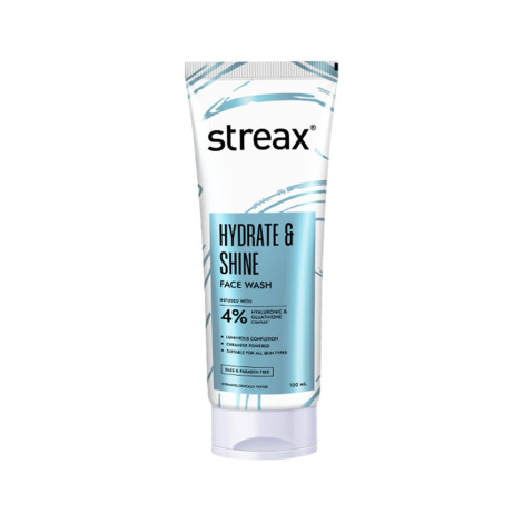 Streax Hydrating & Shine Face Wash 100ml (India)