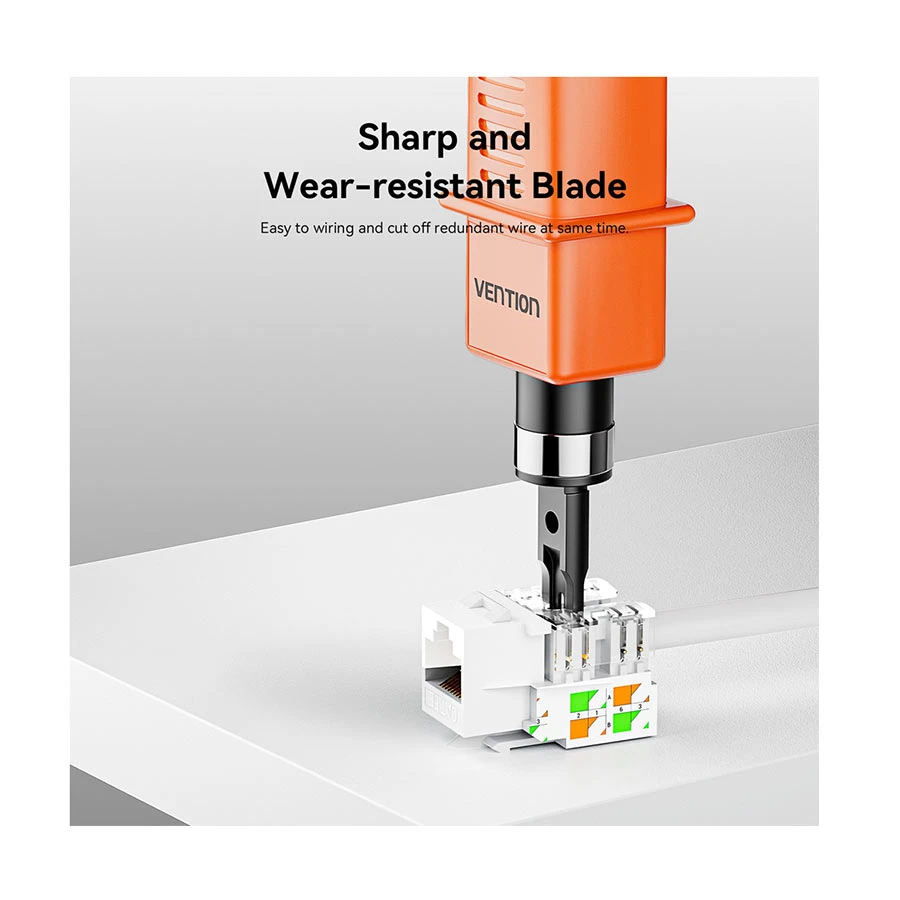 Vention KECO0 Orange Punch Down Impact Tool