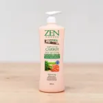 Zen Garden Lightening Carrot Deep Moisturising  Relaxing Shower Cream 1000ml (Malaysia)