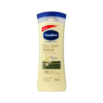 Vaseline Intensive Care Dry Skin Repair 72H Moisturisation Body Lotion 400ml (South Africa)