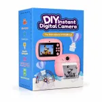 Kids' Instant Print Digital Camera – Rechargeable, 1080p Video, Zero-Ink Printing