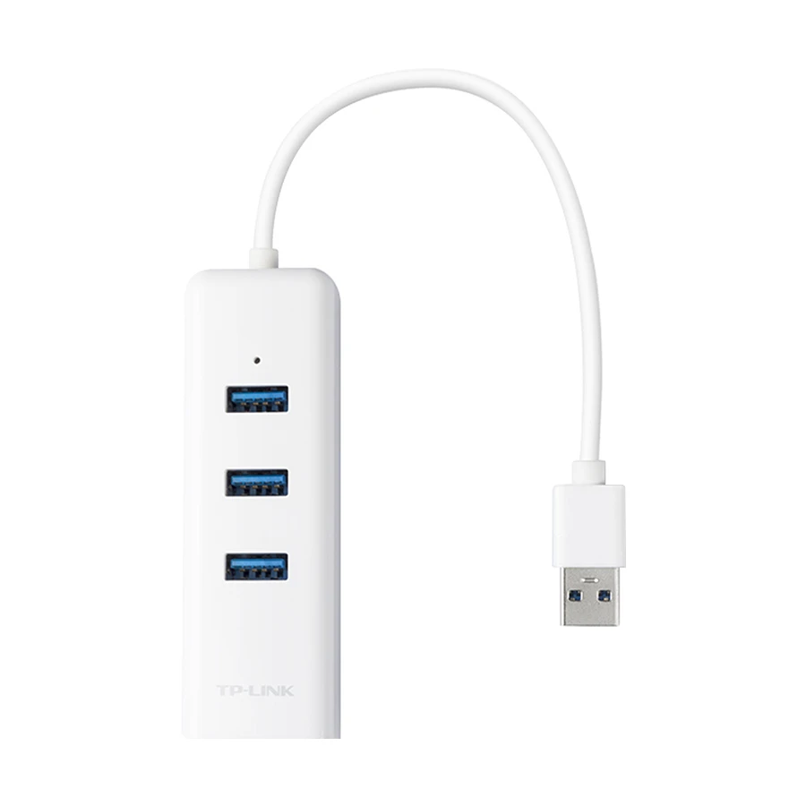 TP-Link UE330 V4 USB to Tri USB & Gigabit LAN Converter White