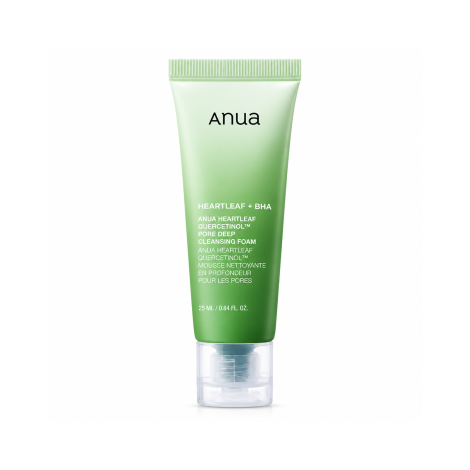 Anua Heartleaf Quercetinol Pore Deep Cleansing Foam 25ml (Korea)