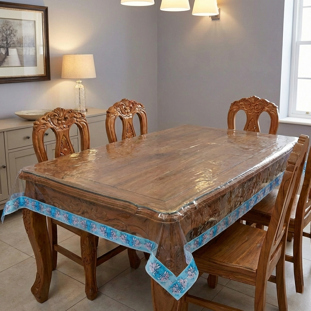 6-Chair Dining Table Cover, Multicolour