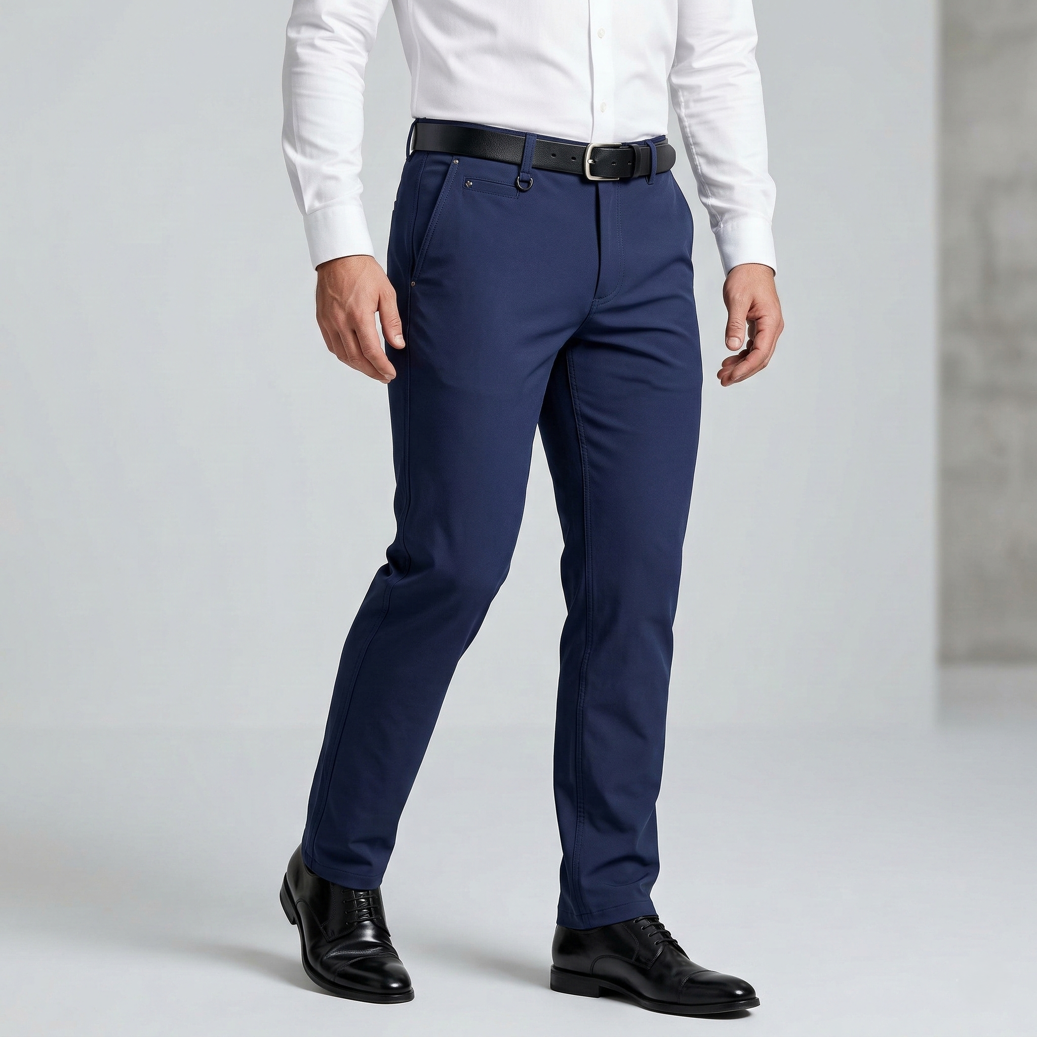 Premium Dubai Stig Pant (Formal / Casual) (Navy Blue)