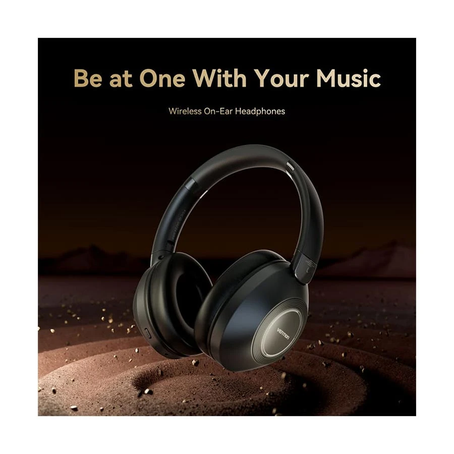 Vention SoundMate S11 Bluetooth Over-Ear Black Headphone
