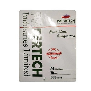 Paper Tech A4 Size Paper (70 GSM) 1 Rim