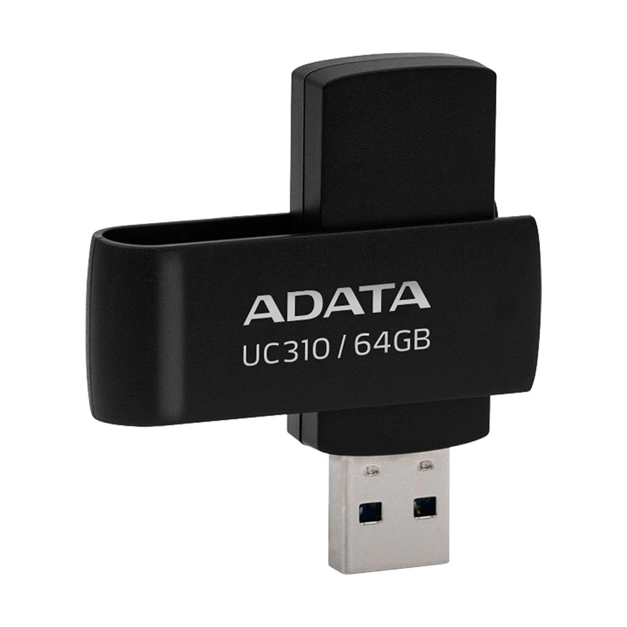 ADATA UC310 64GB USB 3.2 Black Pen Drive