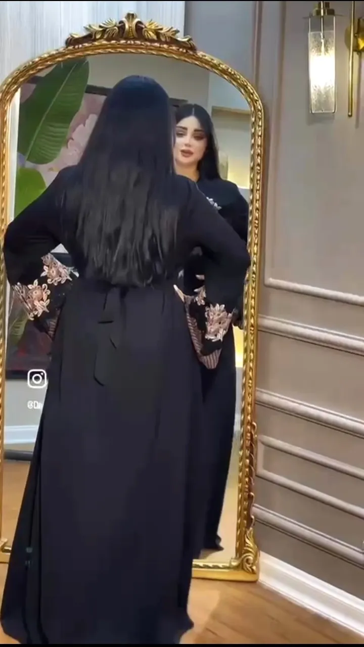 Abaya Koti Borka Dress, Embroidery & Stone Work