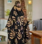 Elegant Palazzo long Khimar Set