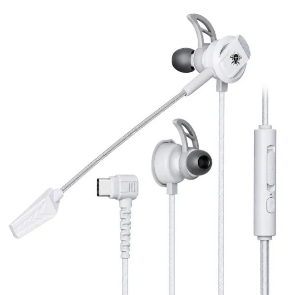 PLEXTONE RX3 Pro Cyberpunk In-Ear Wired Gaming Earphone with Dual Detachable Mic, 10mm Dynamic Driver & Deep Bass for Mobile & PC