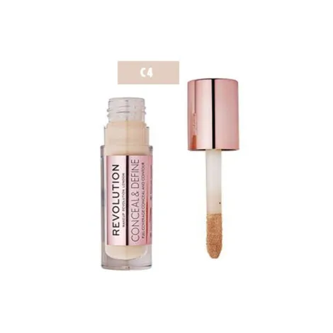 Makeup Revolution - Conceal & DefineLiquid Concealer - C4 (Taiwan)